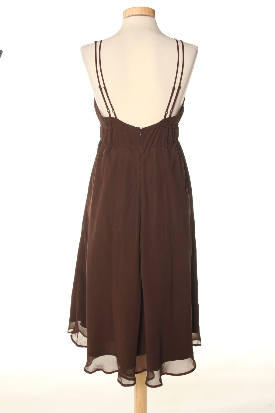 Robe Sinequanone Taille 38 - Orange Foncé - Longueur 92cm - Style Évasé - Neuve Sans Étiquettes