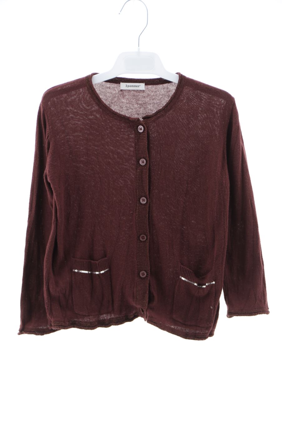 Gilet manches longues 3pommes de la taille 4 ans de seconde main