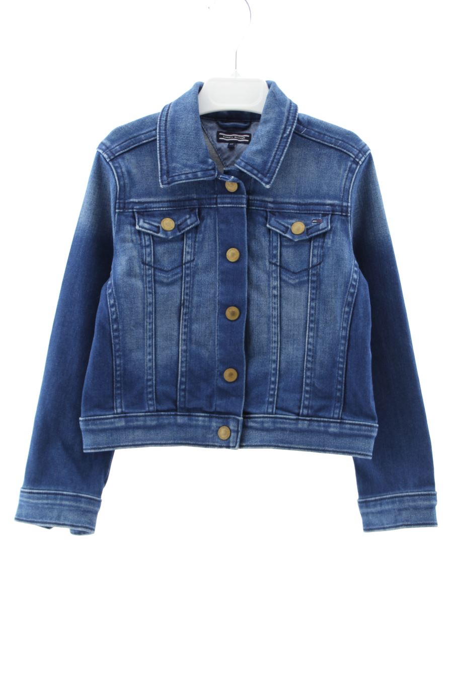 Cazadora de Tommy Hilfiger de la talla 5 años de denim de segunda mano