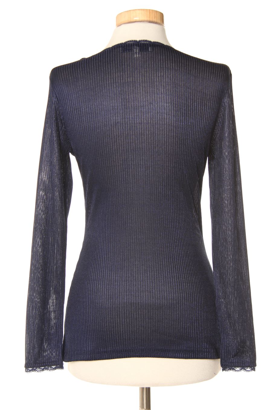 Langärmeliges T-Shirt von Jus d'Orange Größe S, Farbe Marineblau, für