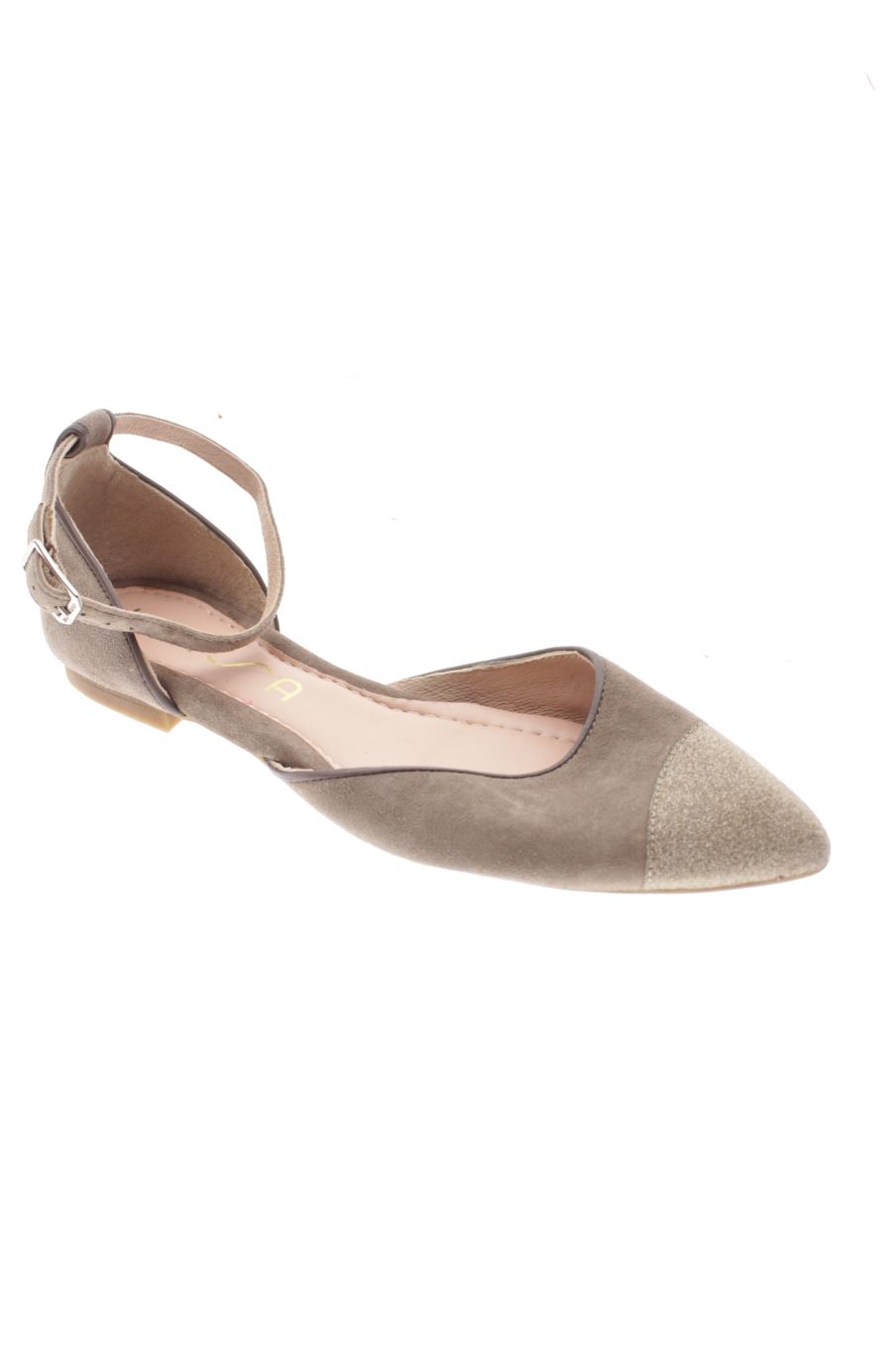 Sandalias planas de Unisa de la talla 38, de color marrón de