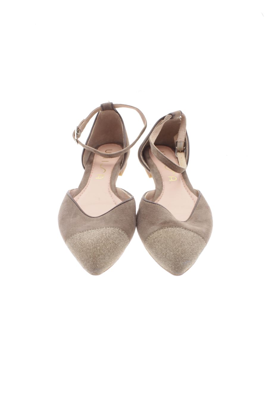 Sandalias planas de Unisa de la talla 38, de color marrón de