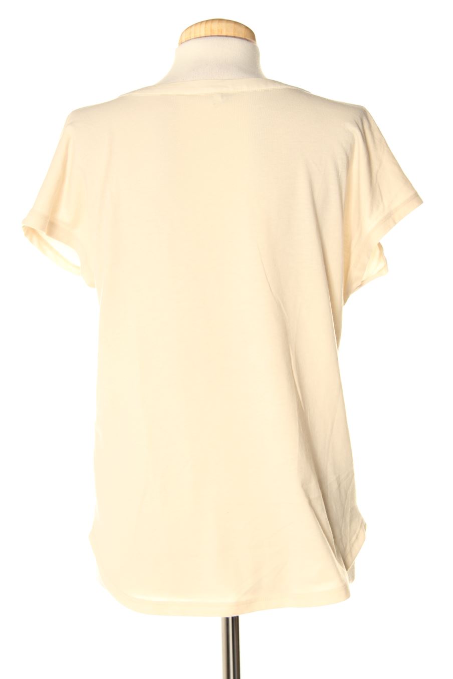 Blouse à manches courtes Only de la taille S, de couleur beige