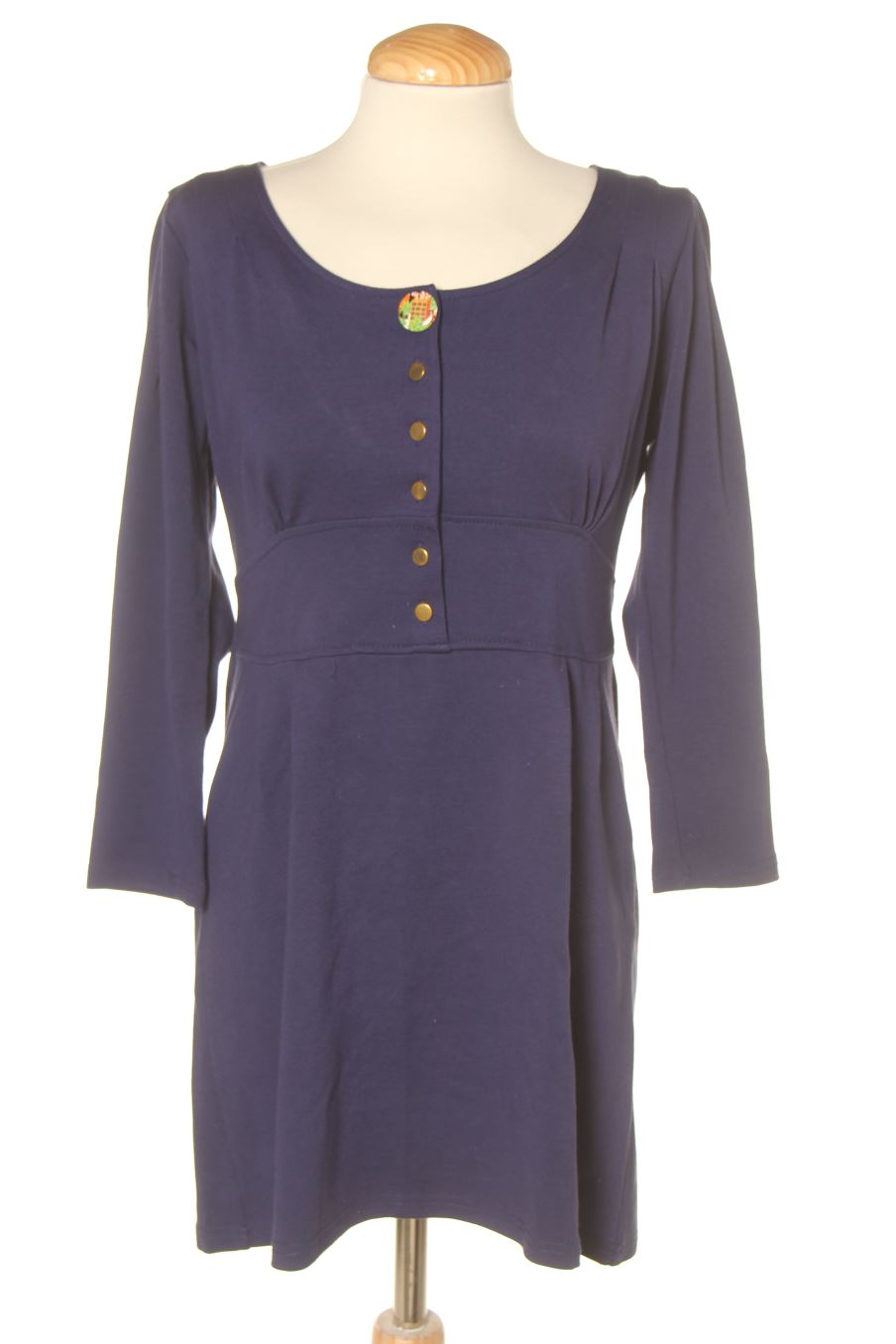 Robe casual pepaloves de la taille M, de couleur bleu marine