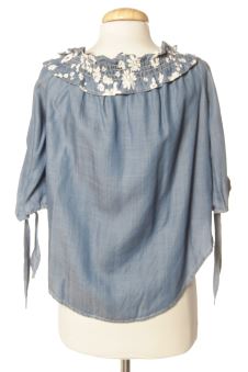 Langärmelige Bluse XS salsa