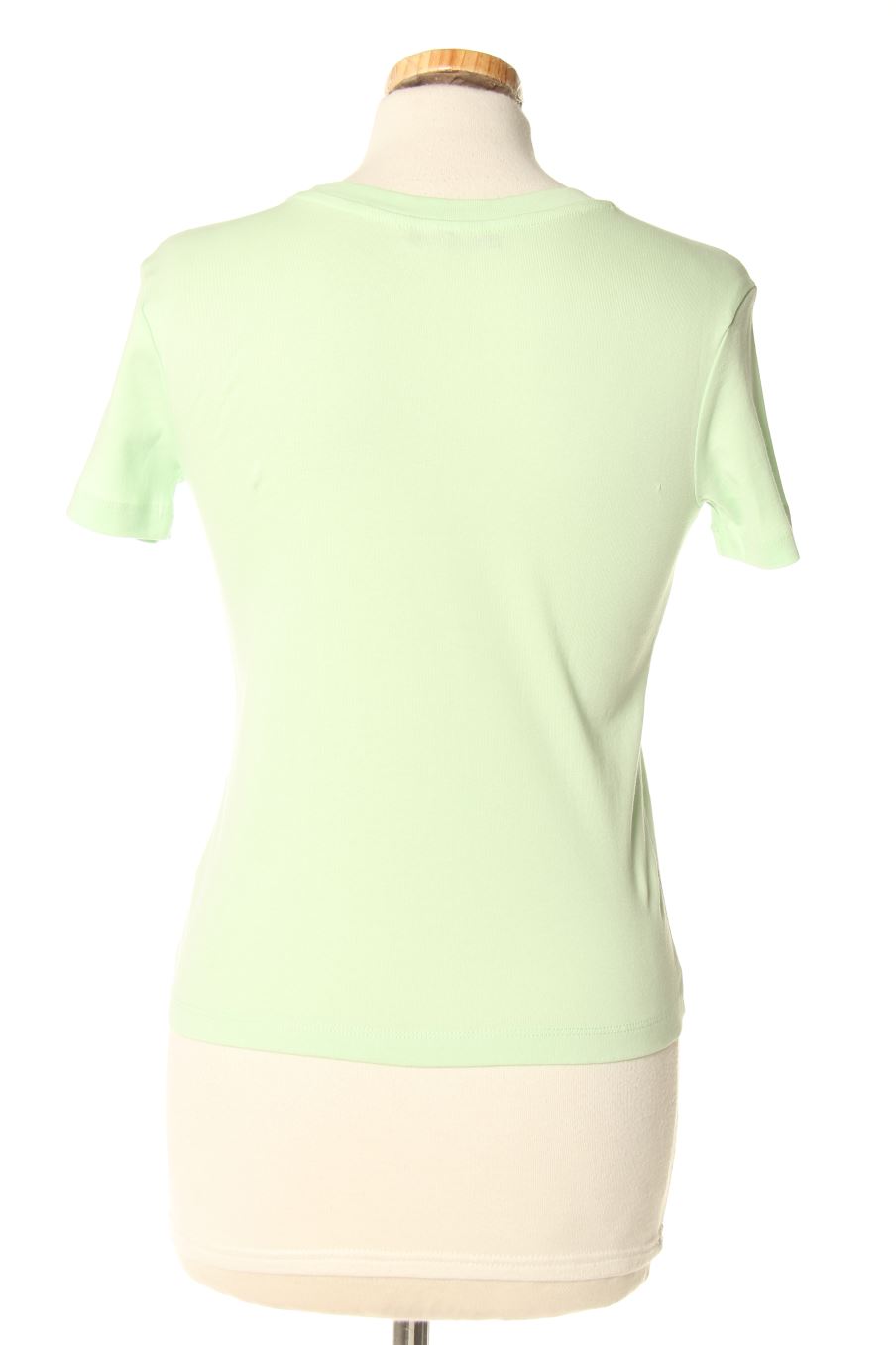 Camiseta de Zara de la talla S, de color verde