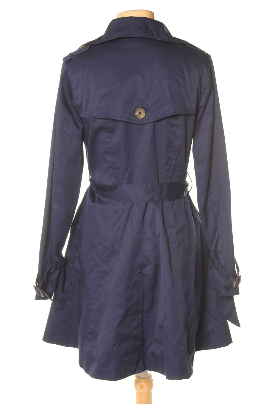 Gabardina de H&M de la talla 34, de color azul marino