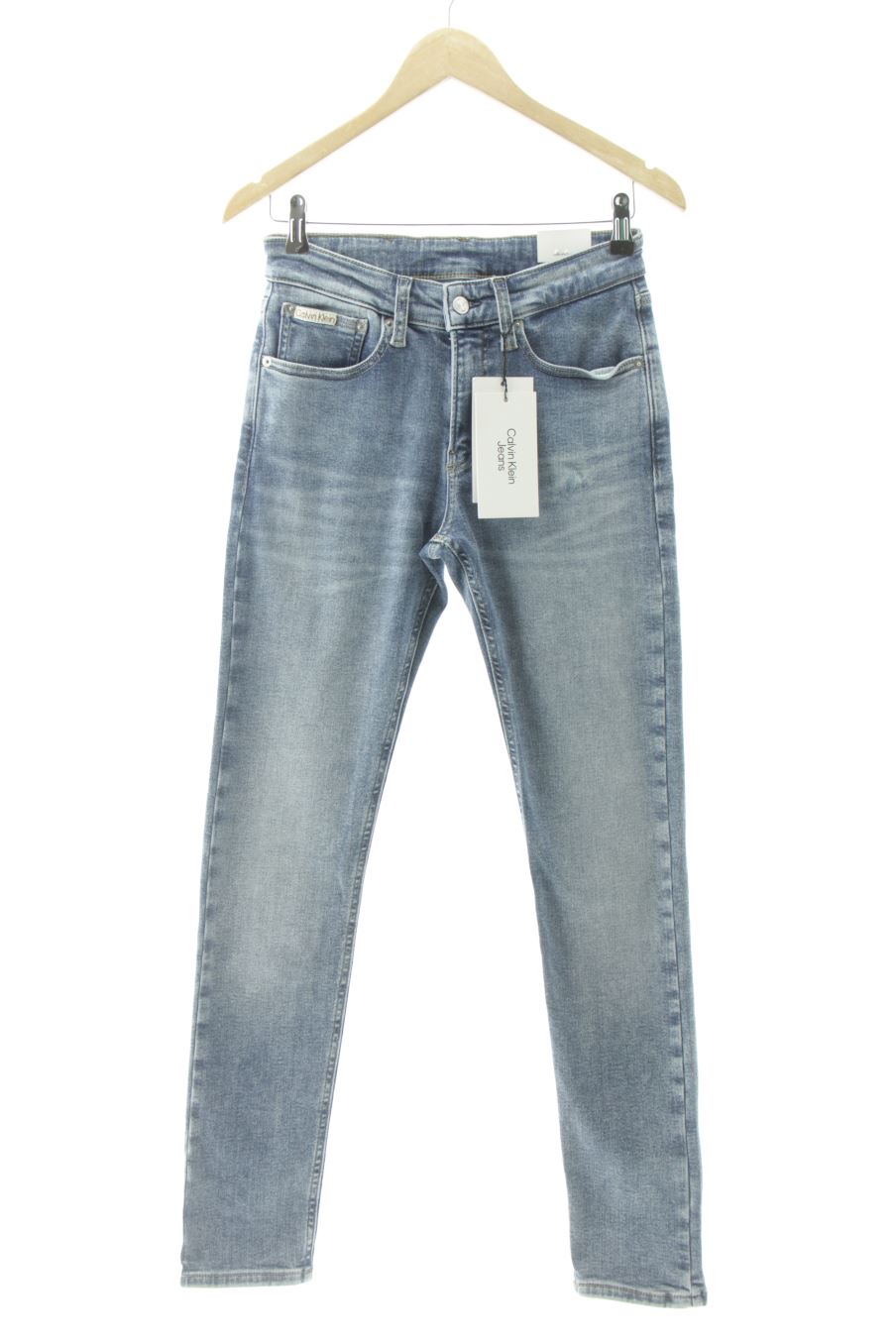 Jeans Calvin Klein de la taille 34, de couleur bleu de denim