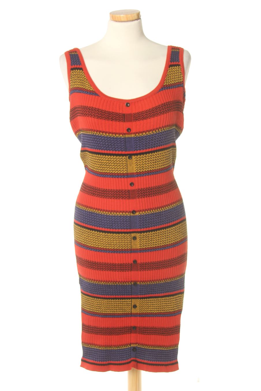 Robe casual Fórmula Joven de la taille M, de couleur rayures