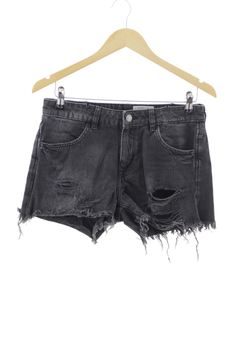 Shorts H&M de la taille 36, de couleur noir de denim