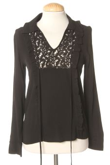 Blusa de manga larga XS Zara, foto 1 de 2