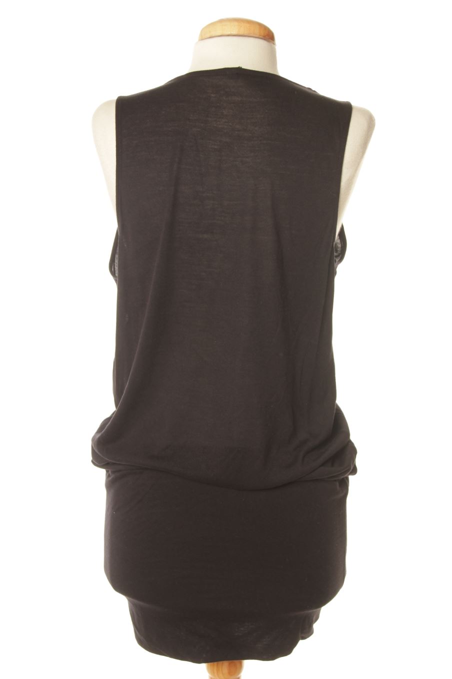 Robe casual Benetton de la taille M, de couleur noir