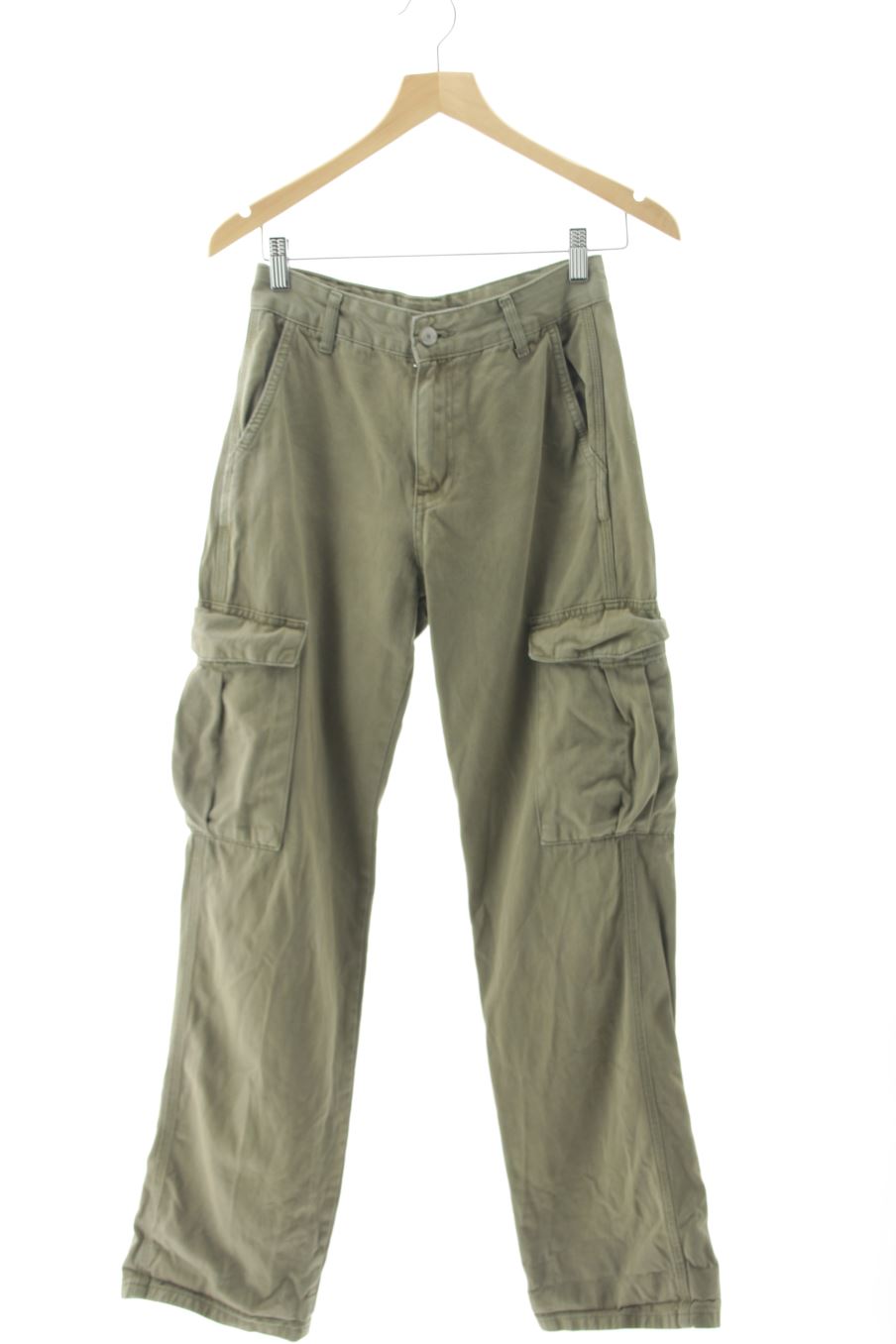 Pantalon Pull & Bear de la taille 36, de couleur vert de denim