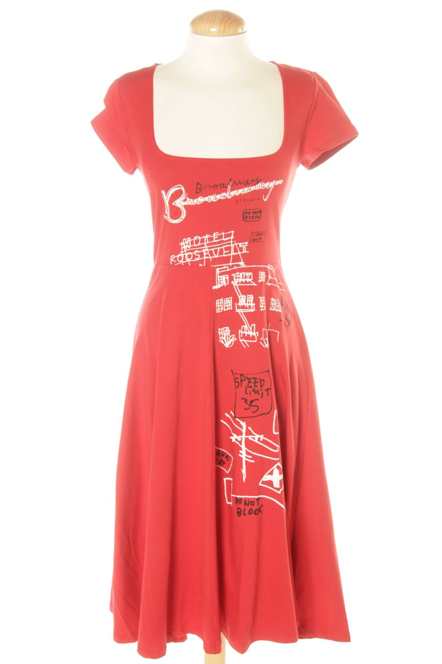 Robe casual Desigual de la taille M, de couleur imprimés