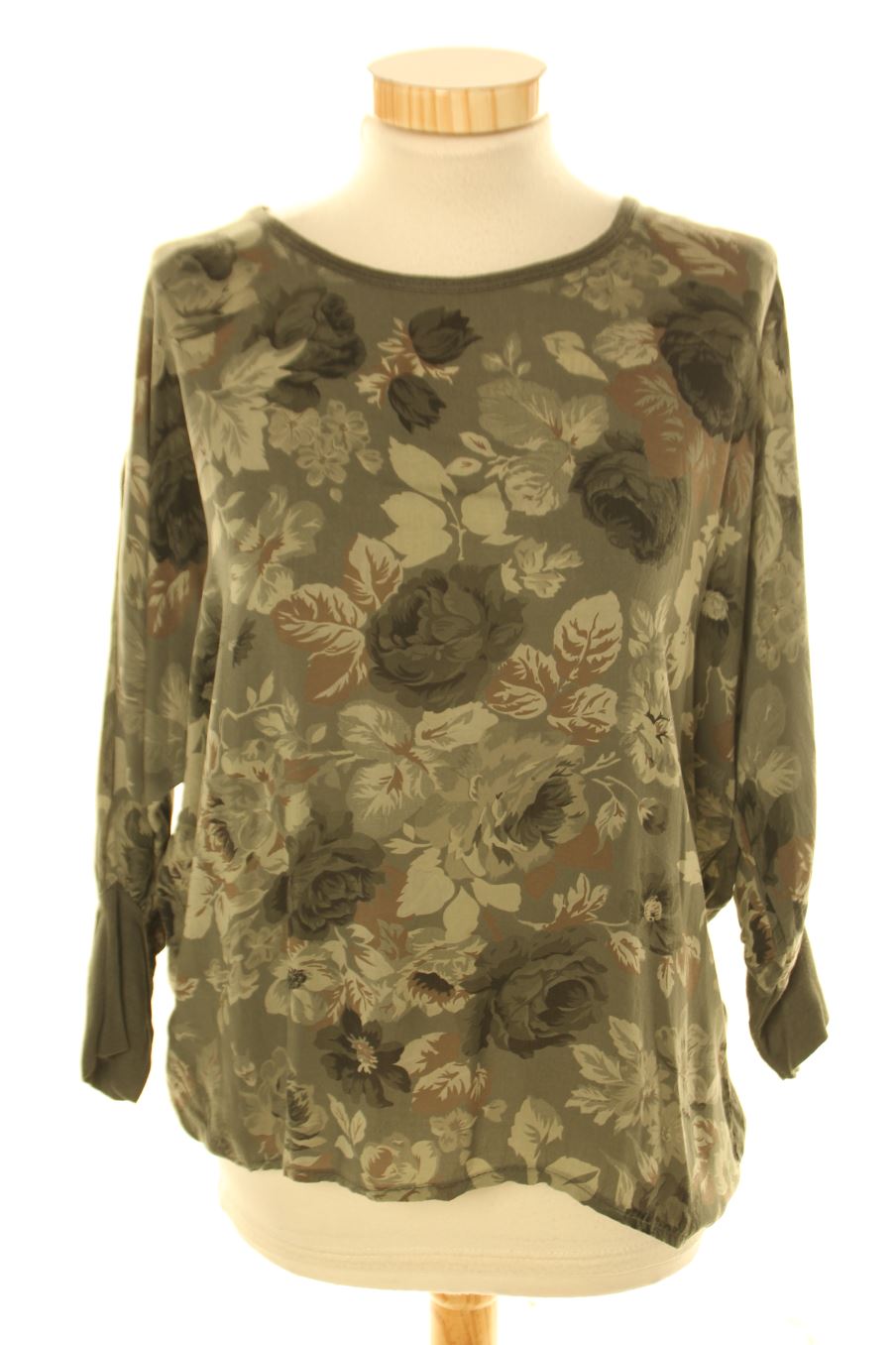 Blouse à manches longues Colloseum de la taille S, de couleur vert