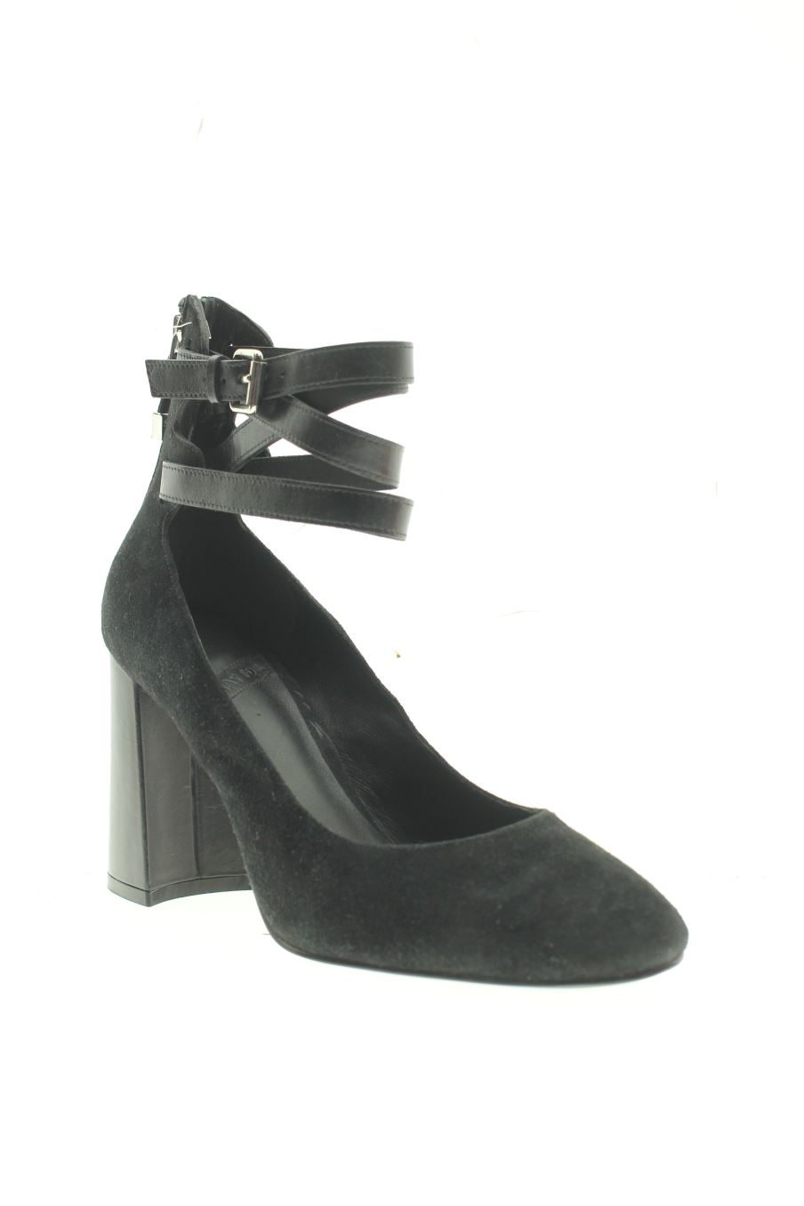 Zapatos de tacon de What For de la talla 38, de color negro de