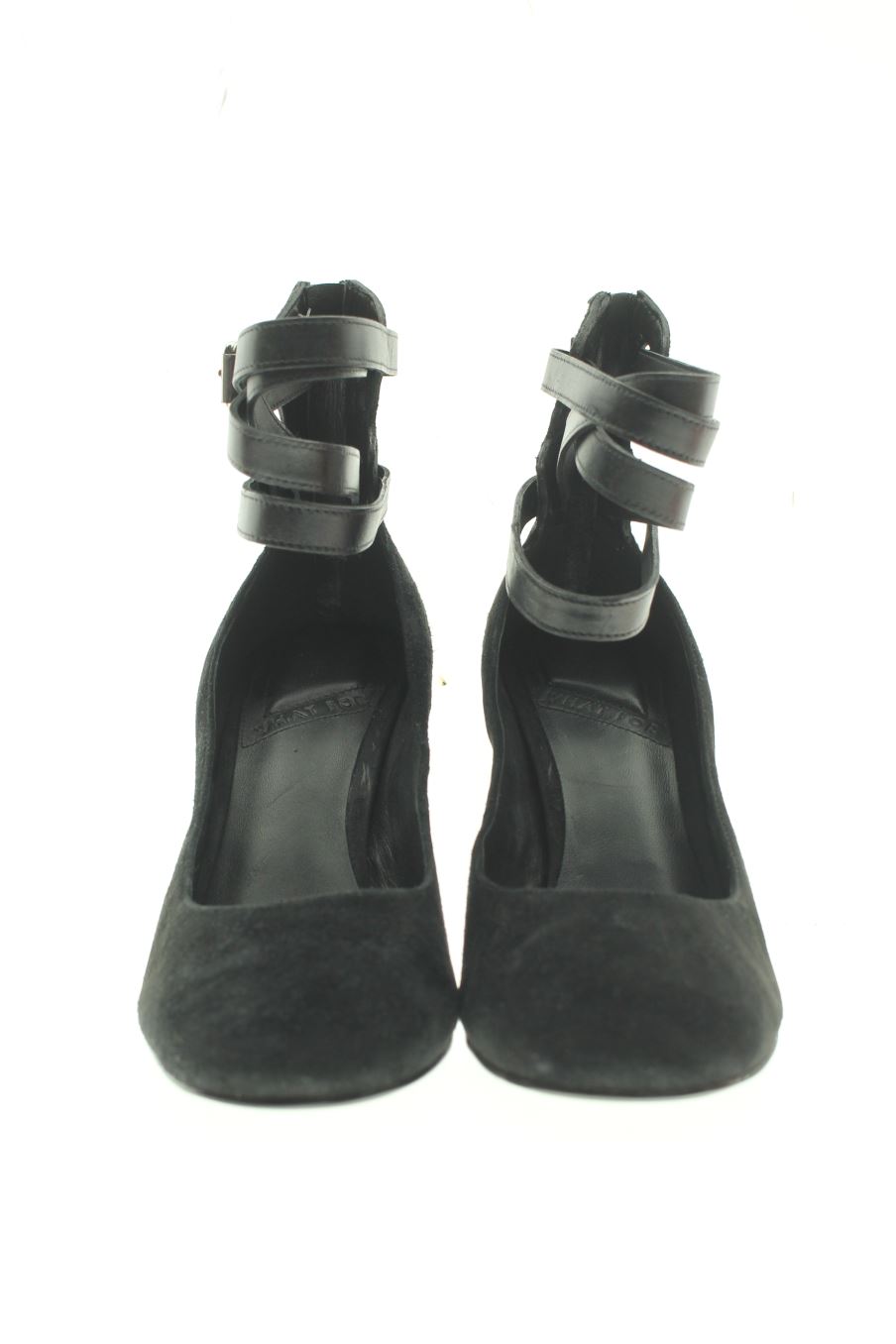 Zapatos de tacon de What For de la talla 38, de color negro de