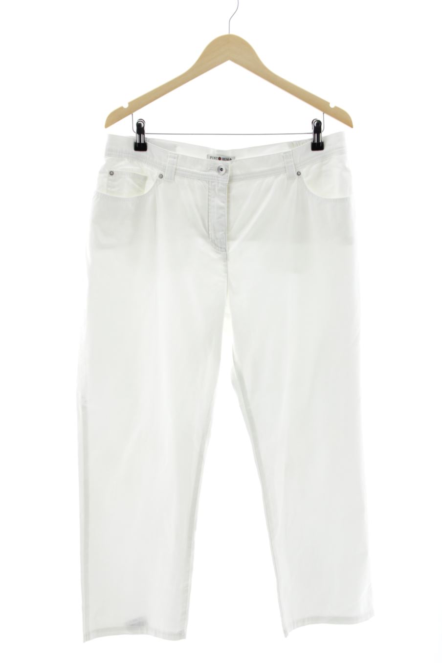 Jeans Punt roma de la taille 46, de couleur blanc de denim