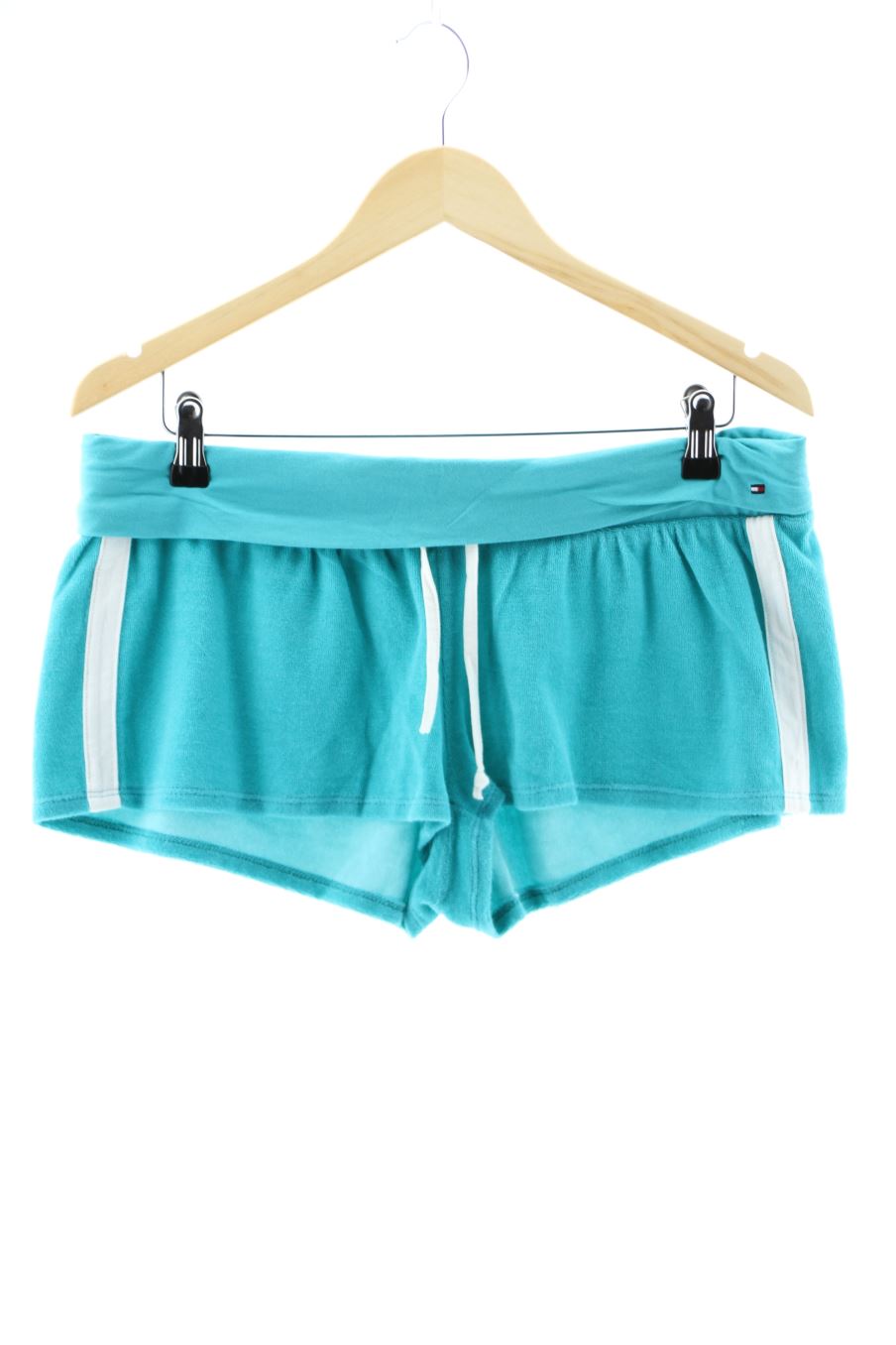 Pantalones cortos de deporte de Tommy Hilfiger de la talla L, de color turquesa