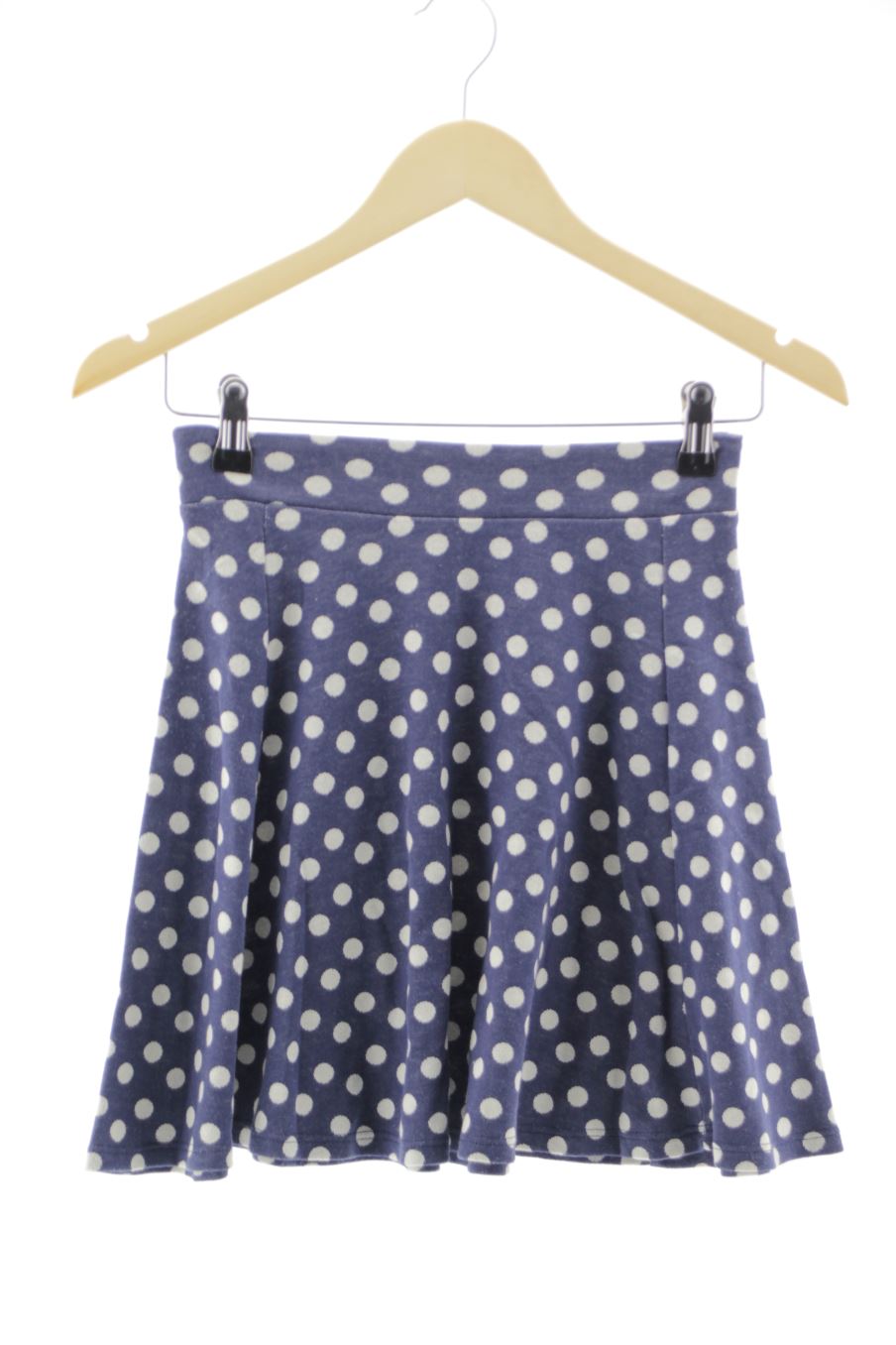 Jupe Stradivarius de la taille S, de couleur bleu