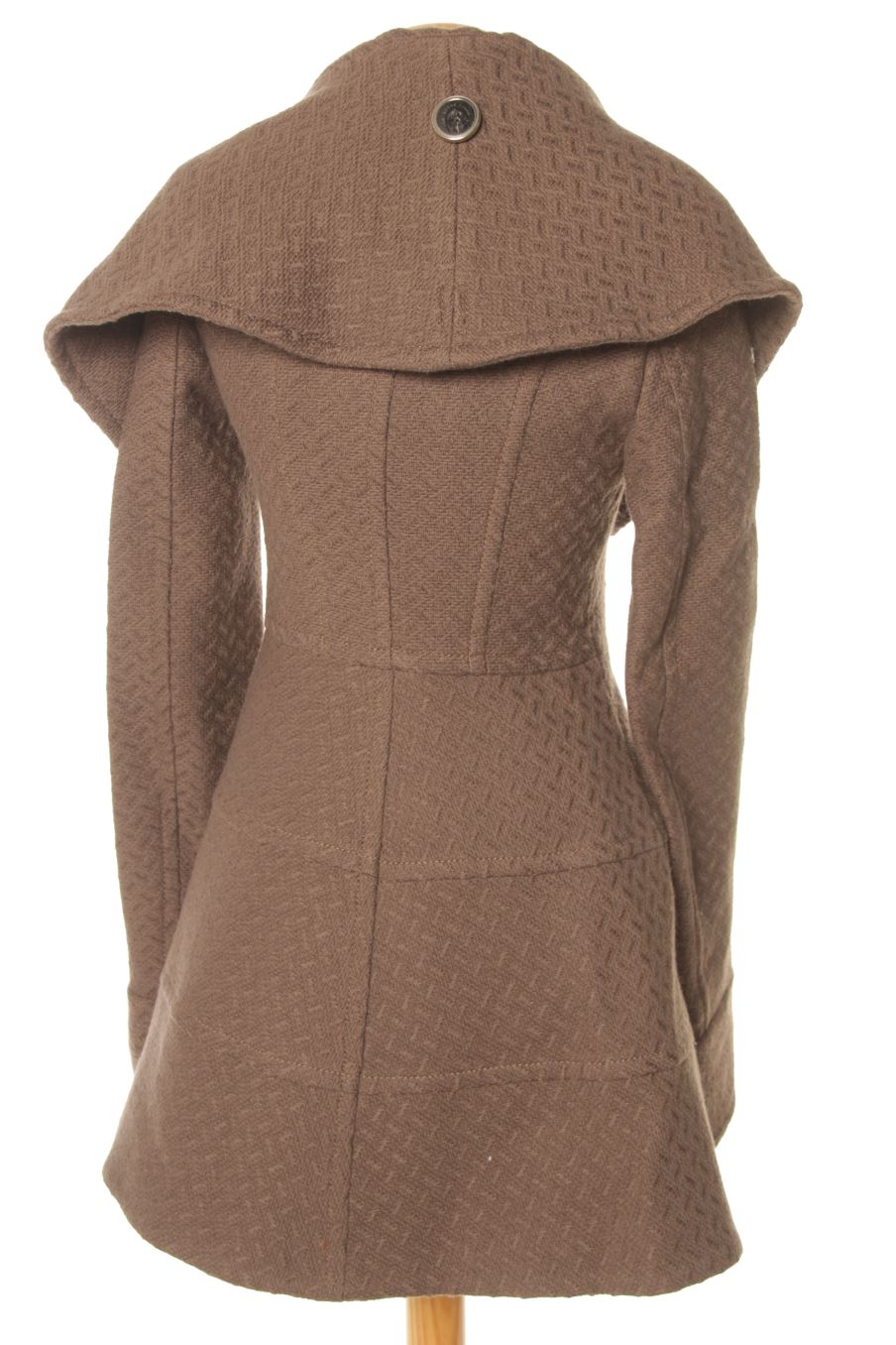 Abrigo de KAREN MILLEN de la talla 36, de color marrón