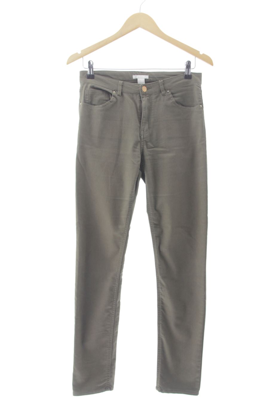 Jeans de H&M de la talla 38, de color verde
