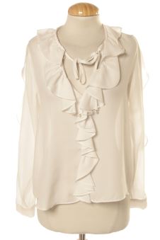 Blouse à manches longues XS Zara