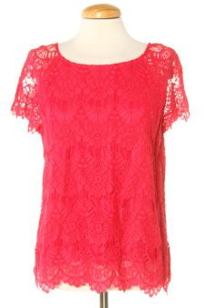 Blusa de manga corta M PERCENTIL