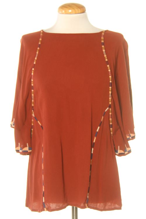 Blusa de manga corta