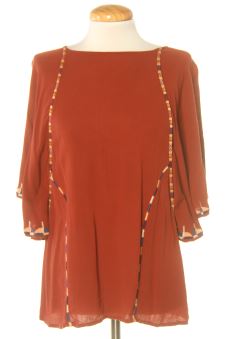 Kurzärmelige Bluse S SLOWLOVE, Foto 1 von 2
