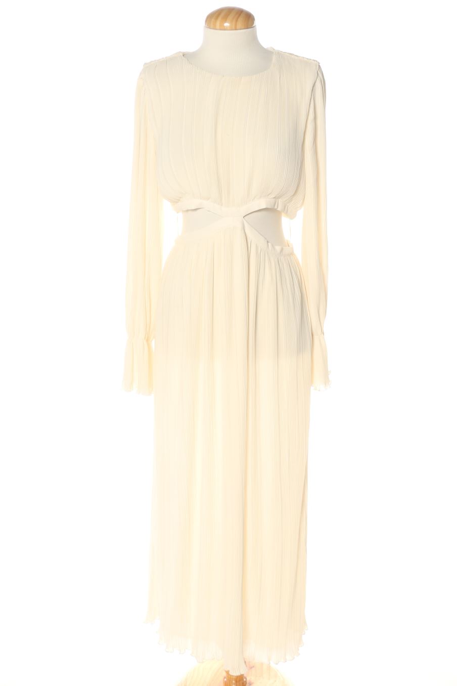 Robe Zara de la taille S, de couleur beige