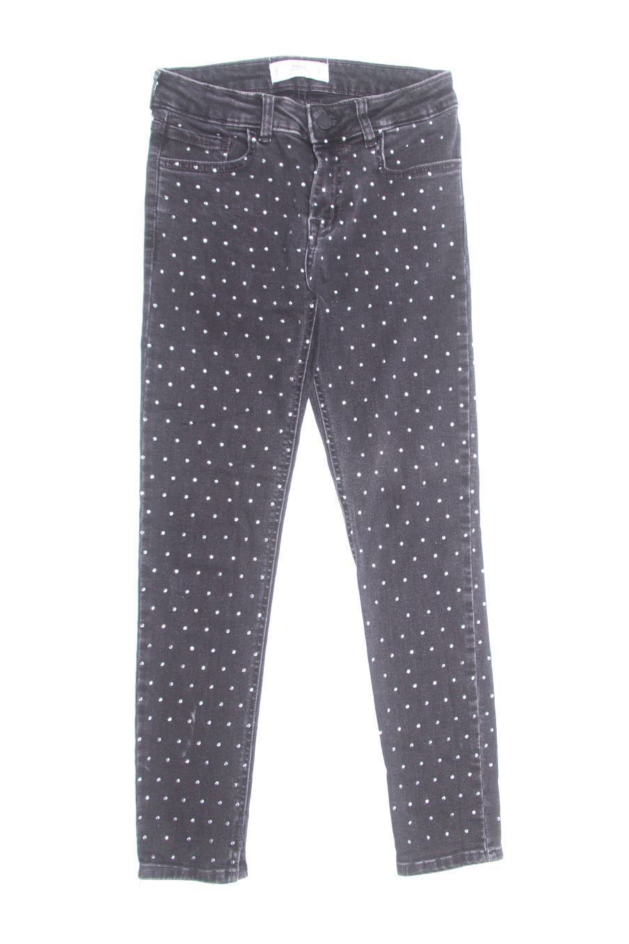 Jeans Mango de la taille 34, de couleur noir de denim