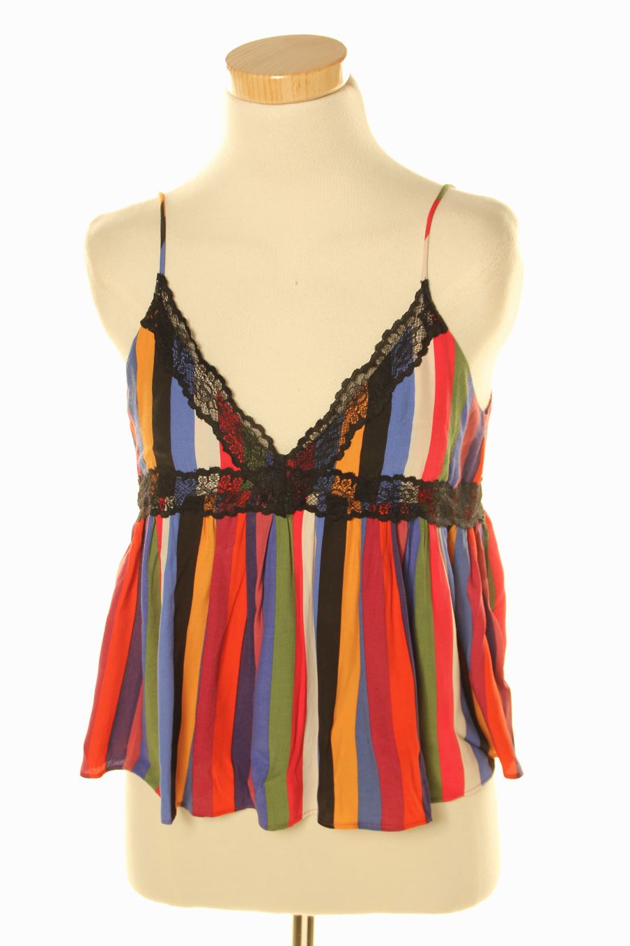 Top Trafaluc de la taille S, de couleur rayures