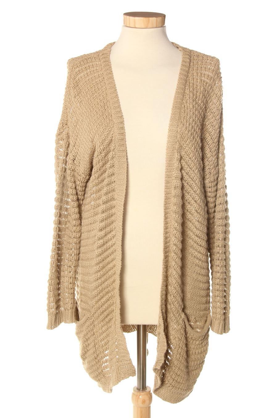 Gilet Pull & Bear de la taille M, de couleur marron