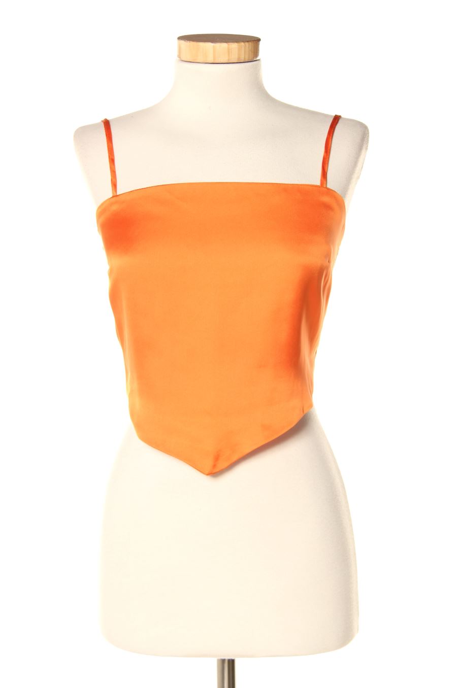 Top de Stradivarius de la talla M, de color naranja
