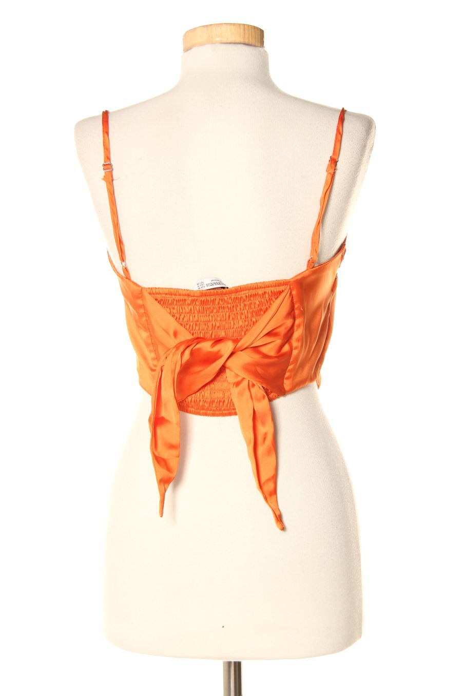 Top de Stradivarius de la talla M, de color naranja