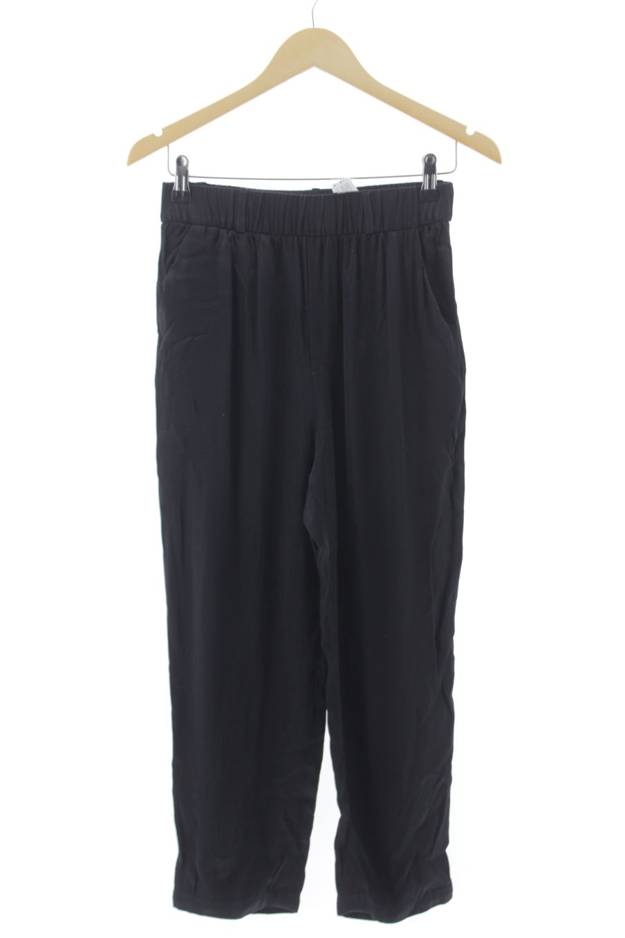 Pantalón Casual de Zara de la talla XS, de color negro