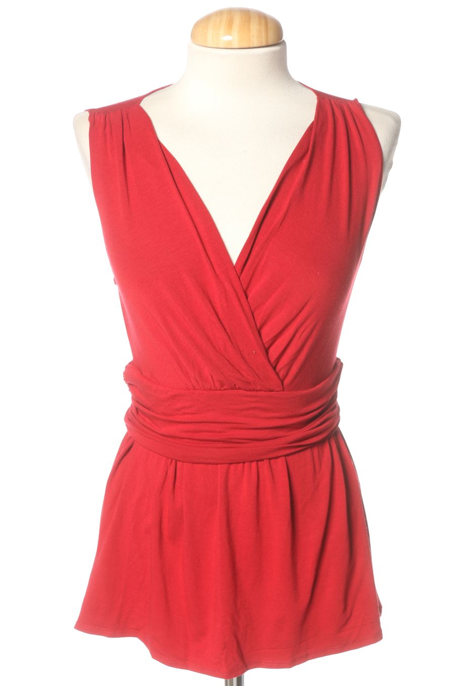 Top Max Studio de la taille XS, de couleur rouge