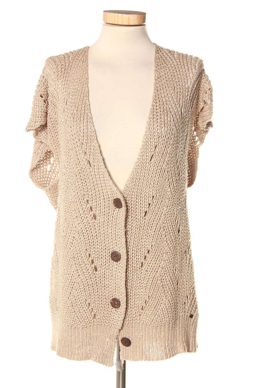 Gilet Amichi de la taille L, de couleur beige