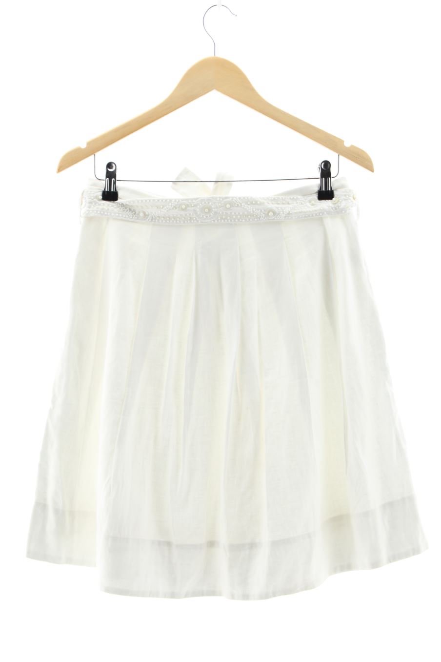 Jupe Etam de la taille 36, de couleur blanc