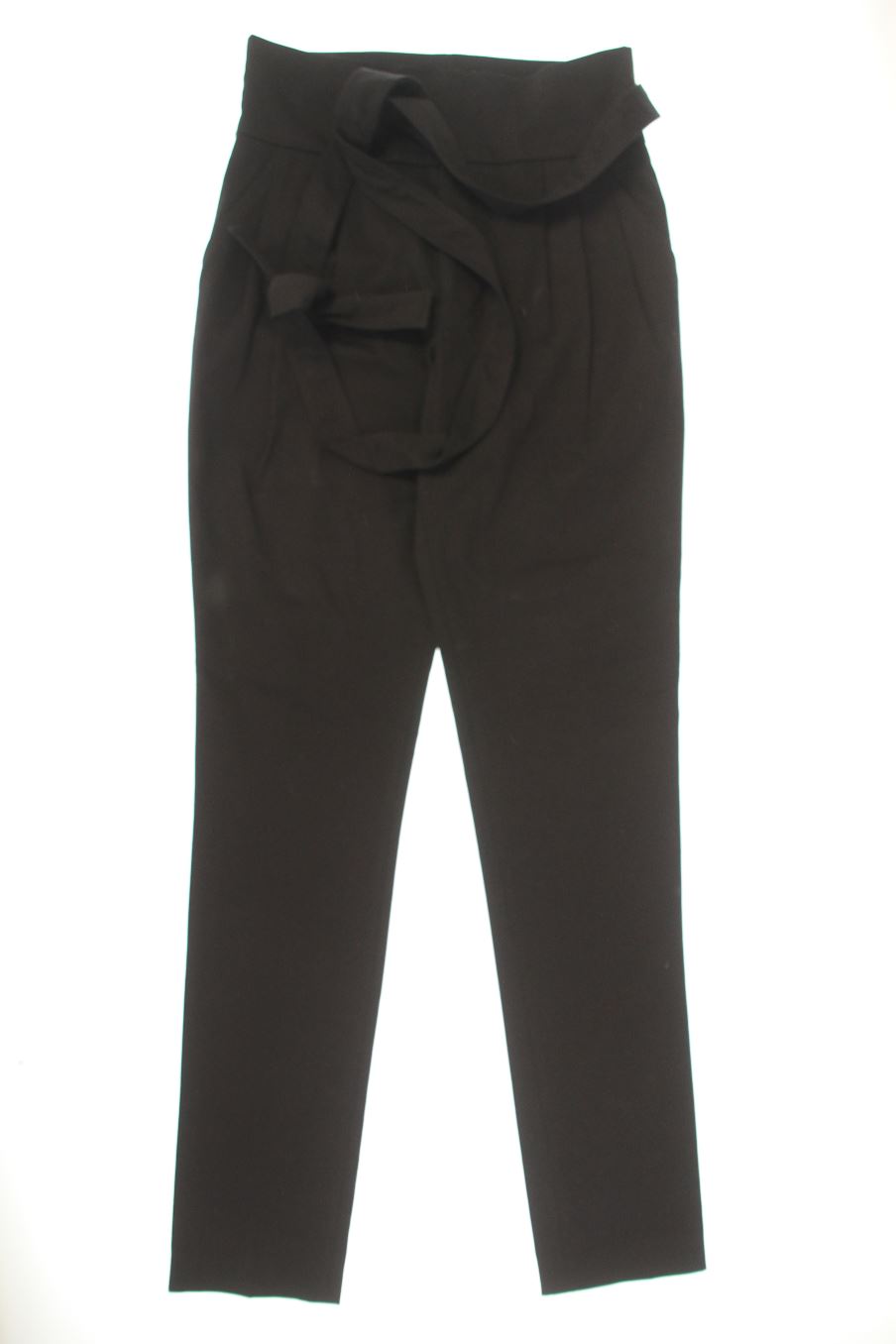 Pantalones de Zara de la talla 38, de color negro