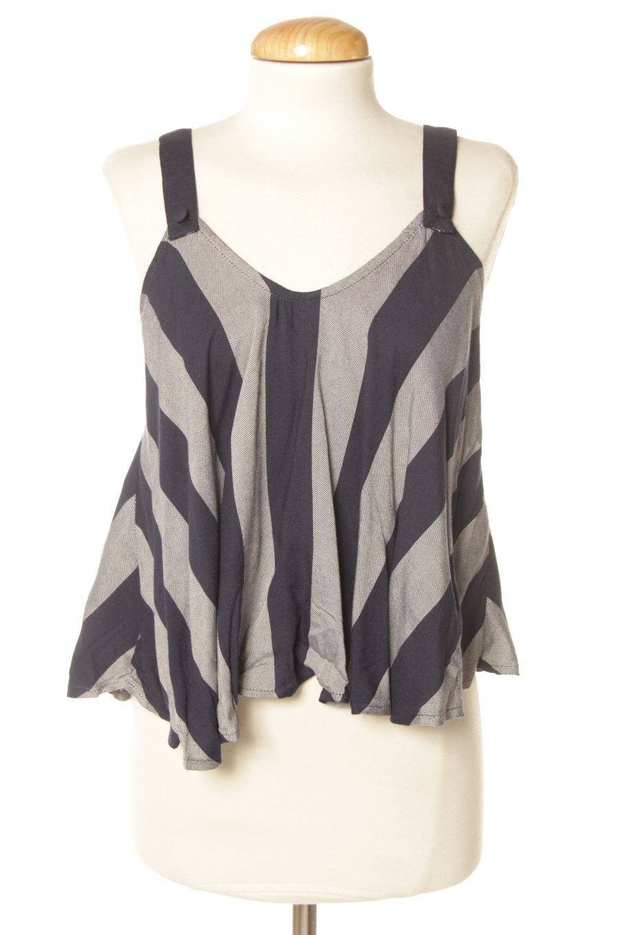 Top de Mango de la talla XS, de color rayas