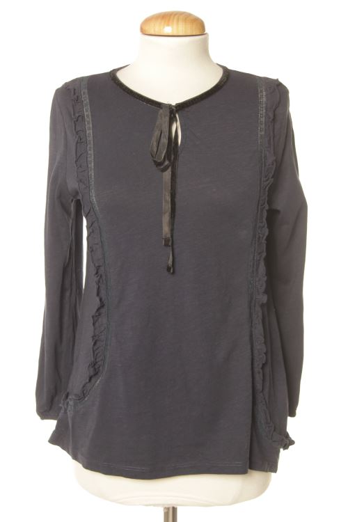 Blusa a maniche lunghe