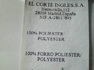 Robe casual El Corte Ingles de la taille 40, de couleur imprimés