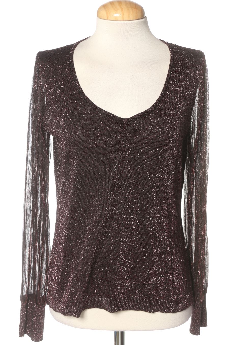 Pull Armand Thiery de la taille S, de couleur pourpre