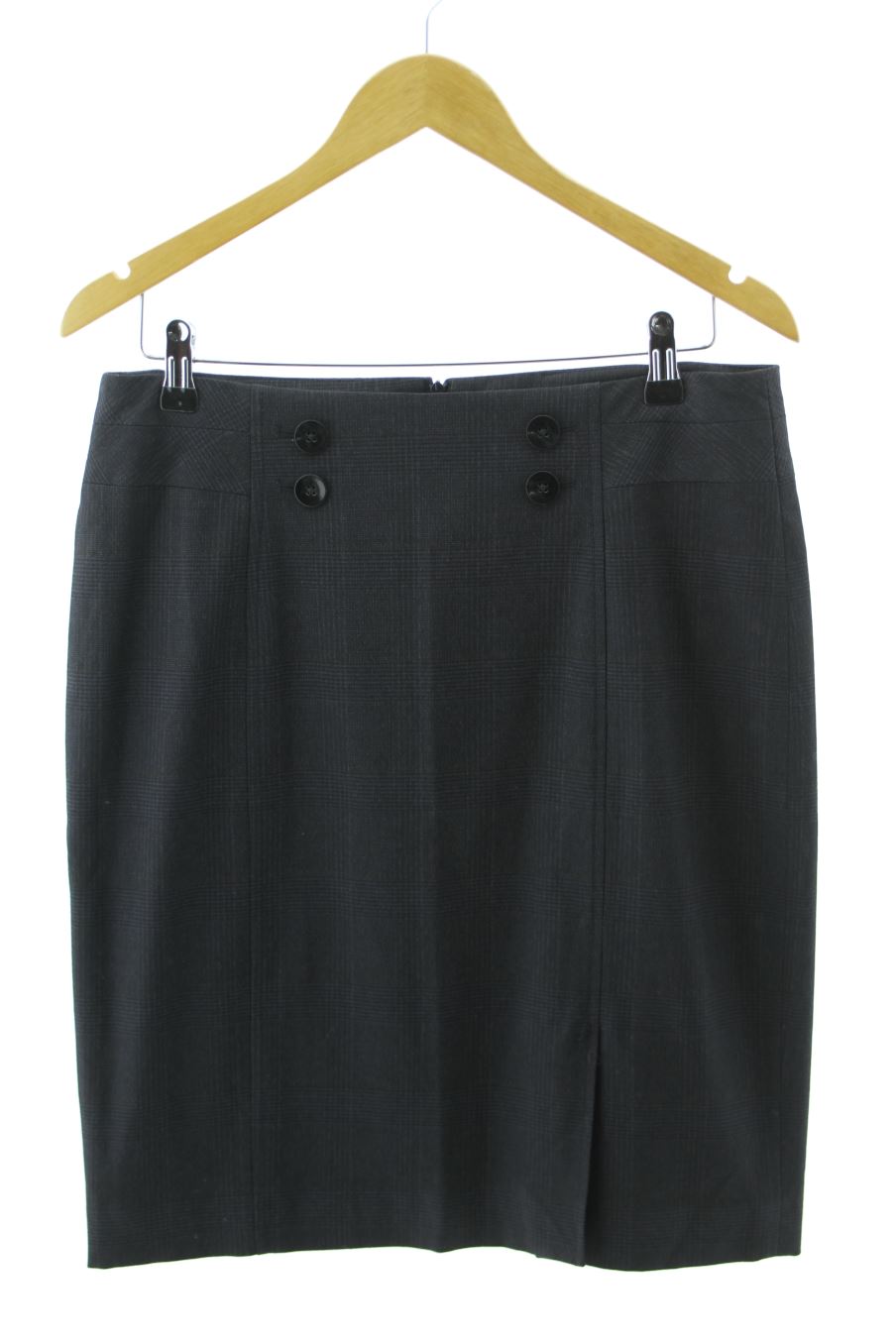 Falda de Esprit de la talla 42, de color cuadros