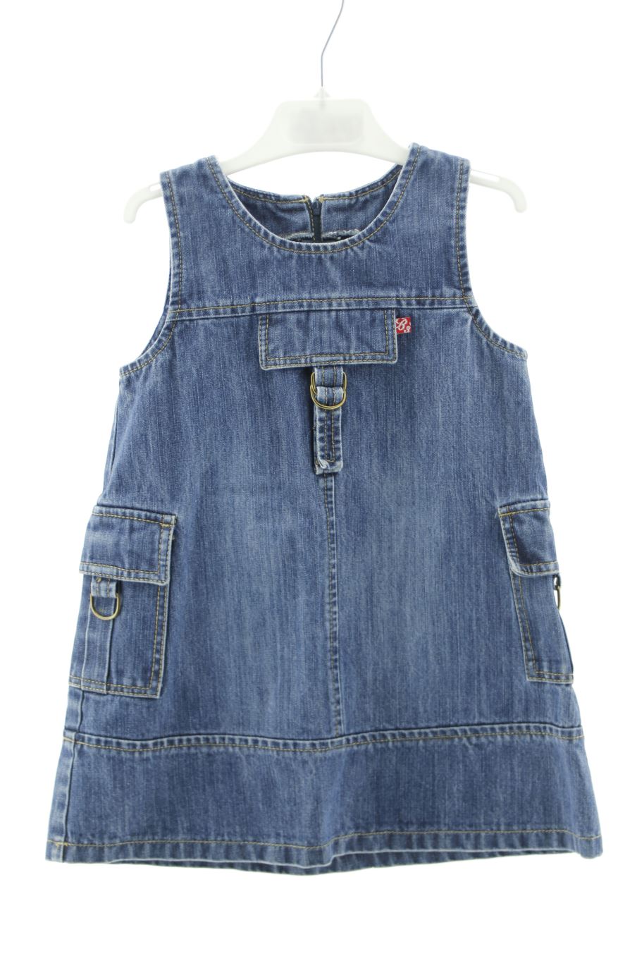 Robe casual Bass3 de la taille 2 ans de denim de seconde main