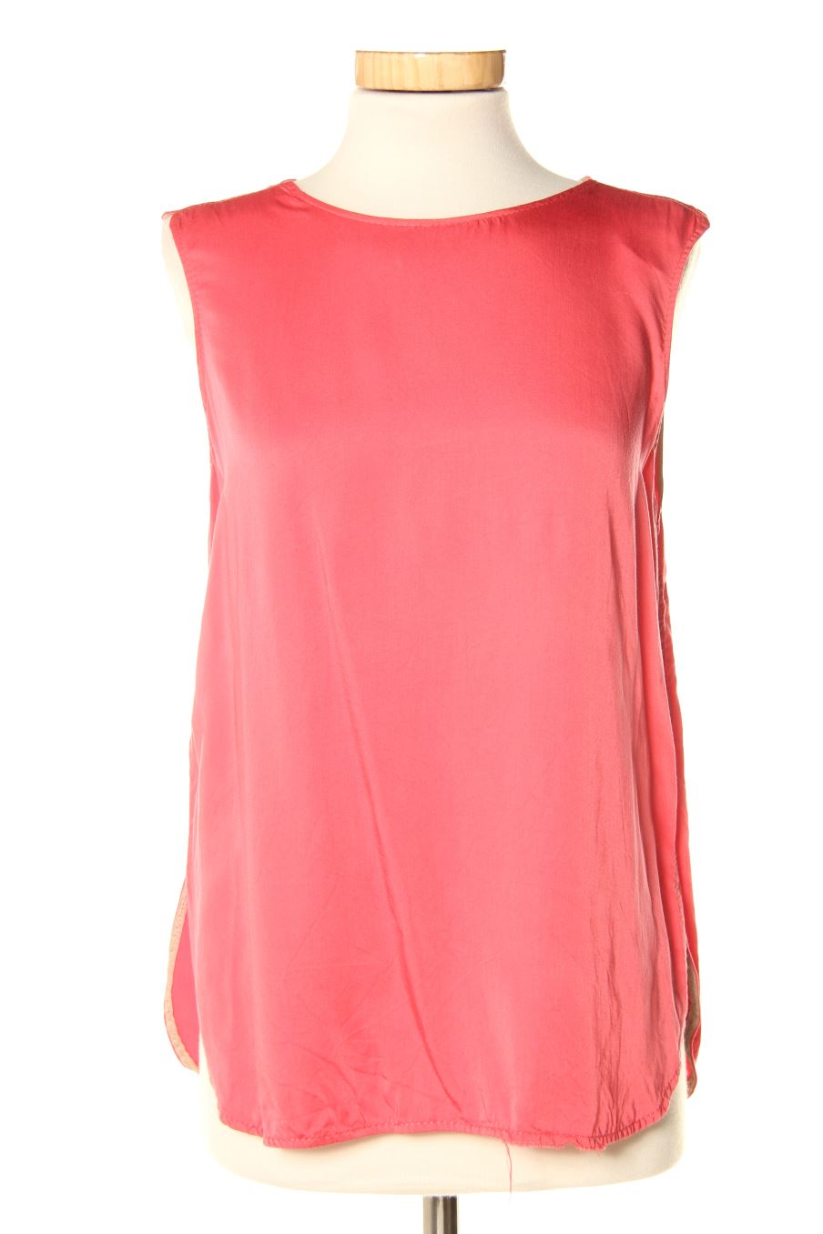 Blouse à manches courtes Zara de la taille S, de couleur rose