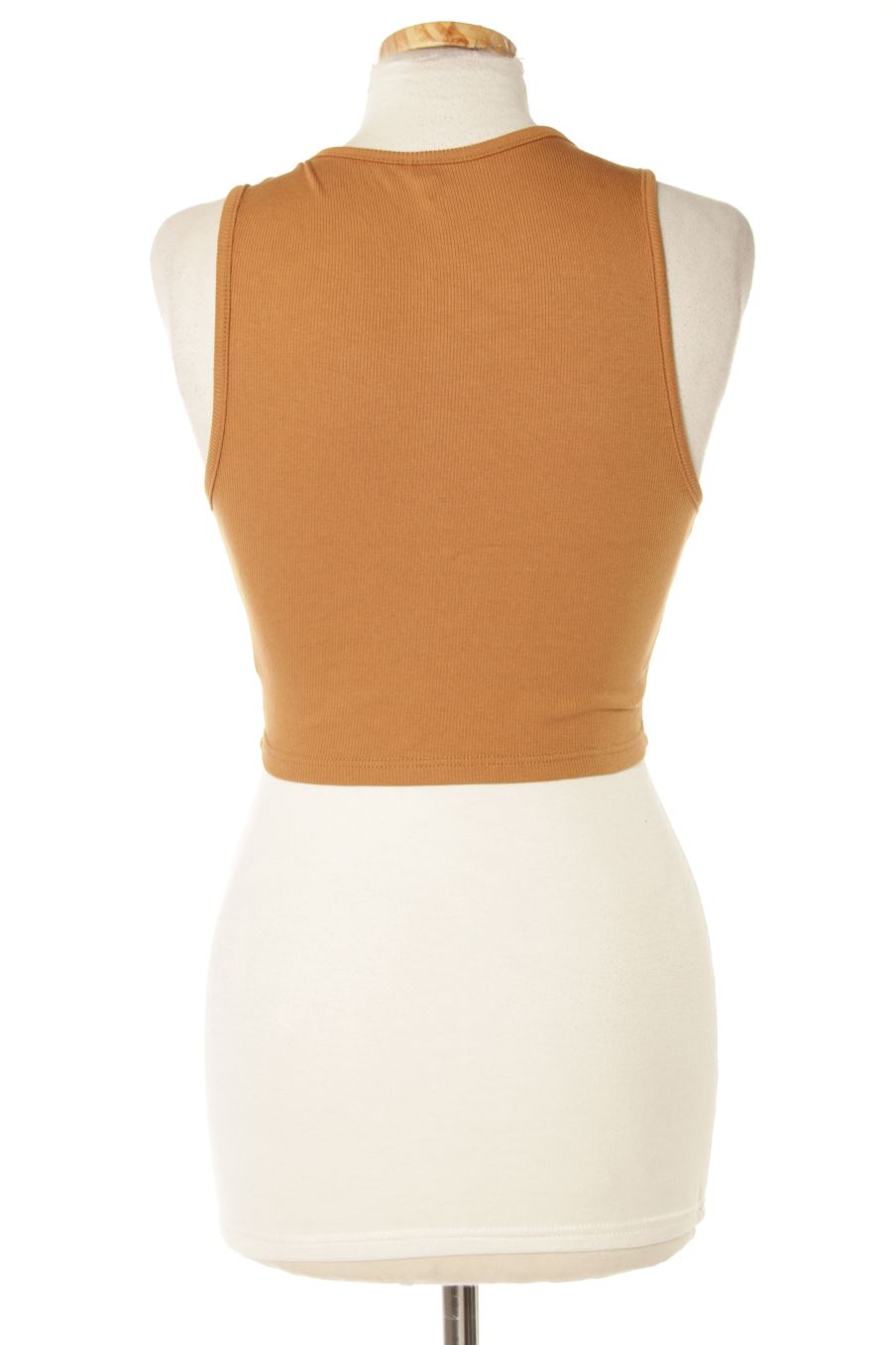 Camiseta sin mangas de Maala de la talla S, de color marrón