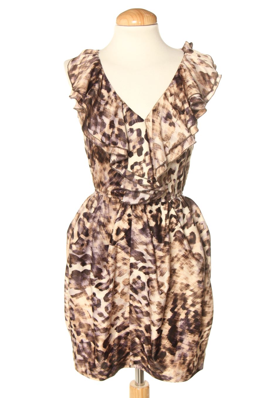 Robe casual H&M de la taille 34, de couleur imprimés